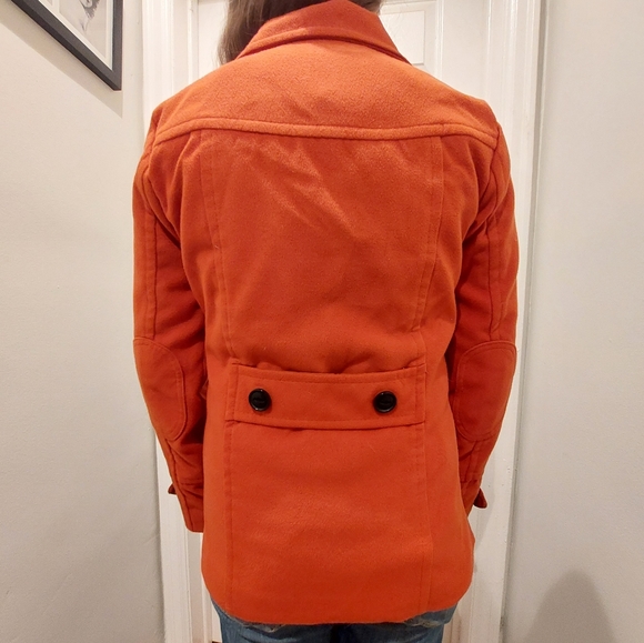 Dollhouse orange peacoat jacket - Picture 2 of 6